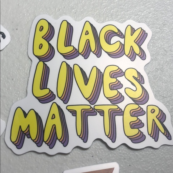 BLACK LIVES MATTER STICKERS - Picture 4 of 5